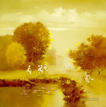 秋の昼 ベトナム料理 アジア料理 Oil Paintings
